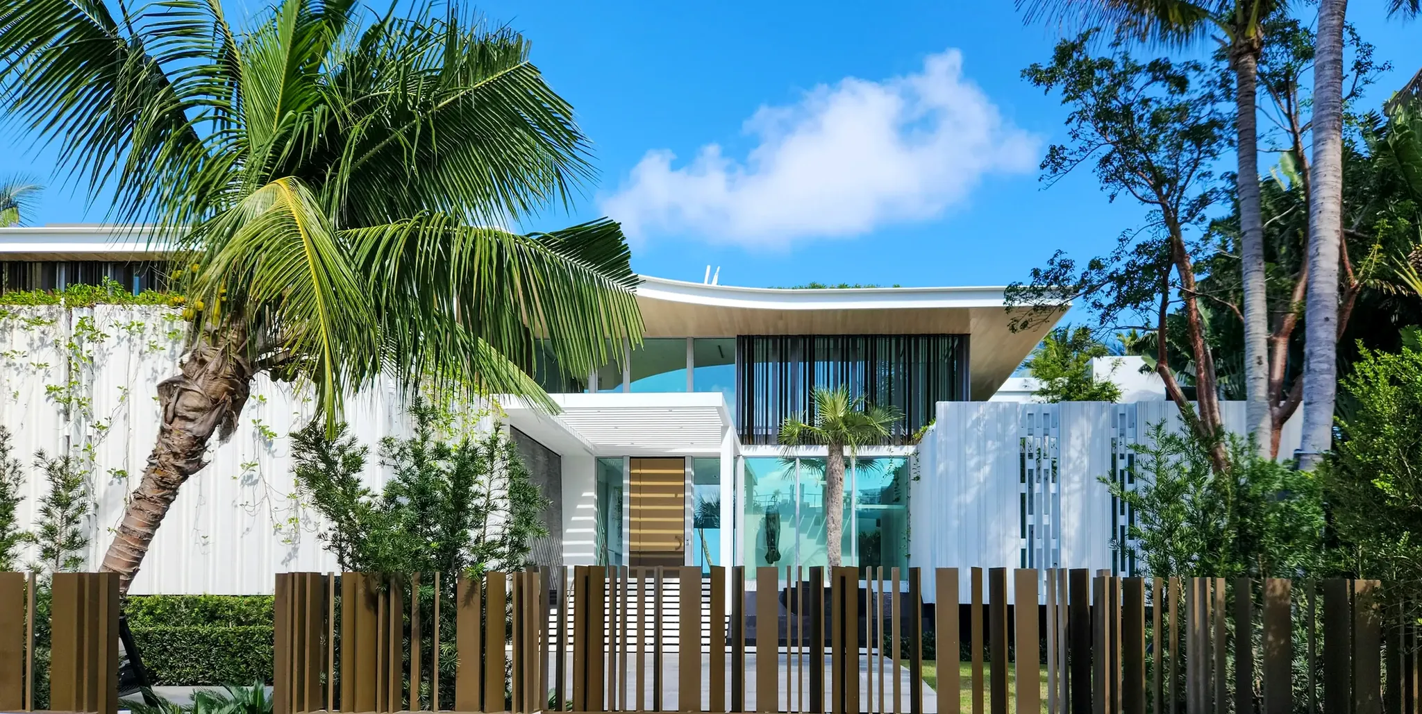Modern South Florida residence representing the standard Trusted Watchers protects